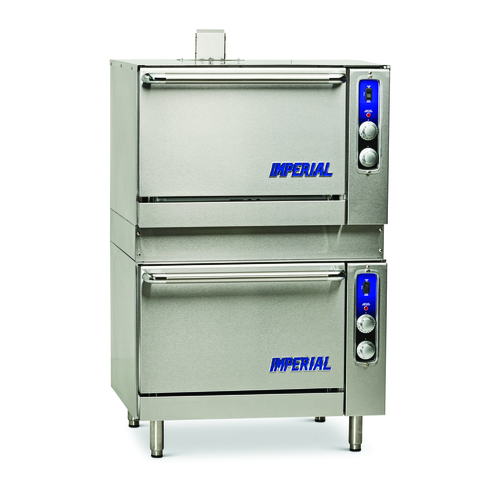 Imperial Range IR-36-DS-CC Pro Series Restaurant Range with Double Stacked Convection Ovens and Stainless Steel Finish