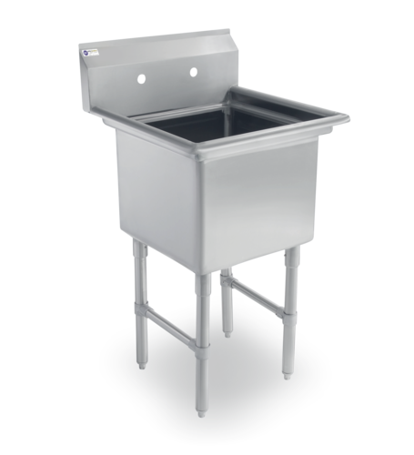 Steel Works SWS1C242414-316 Sink, (1) One Compartment