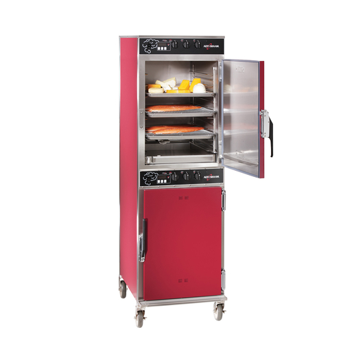 Alto-Shaam 1000-SK/I Halo Heat Slo Cook and Smoker Oven Electric Double Deck 120 lb Capacity Heavy Duty