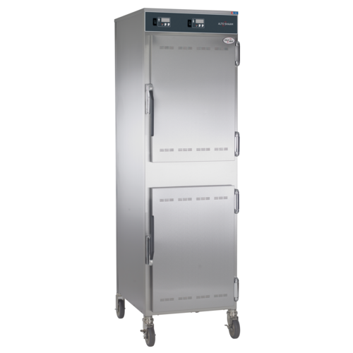 Alto-Shaam 1000-UP Halo Heat Heated Holding Cabinet mobile double-compartment adjustable thermostats stainless steel
