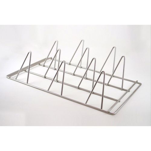 Alto-Shaam SH-22634@1020 Chicken Rack 10 Chicken Capacity Stainless Steel Fits in Side Racks Oven Holds 6 Racks for 10-20
