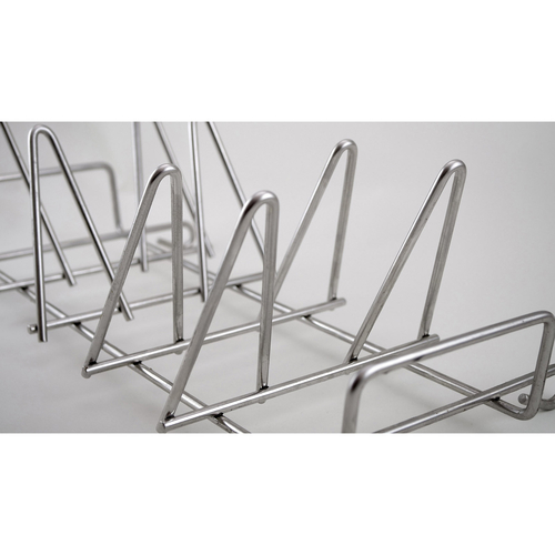 Alto-Shaam SH-23619 Chicken Rack 8 Chicken Capacity Stainless Steel Fits Inside Full Size Hotel Pan Oven Holds 10 Racks
