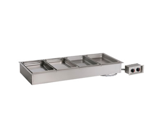 Alto-Shaam 400-HW/D6 Halo Heat Hot Food Well Unit Drop-In Electric 4 Pan Capacity Stainless Steel EcoSmart