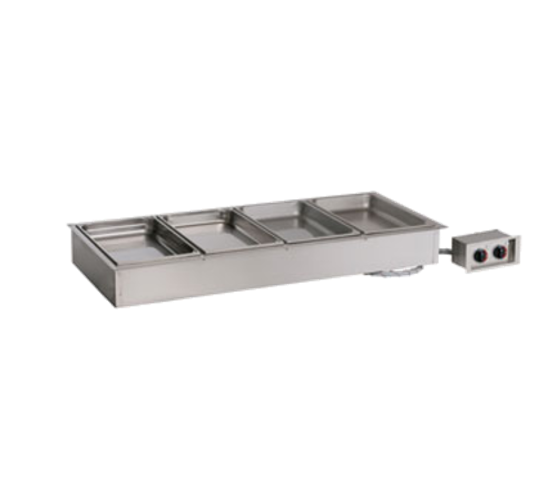 Alto-Shaam 400-HW/D6 Halo Heat Hot Food Well Unit Drop-In Electric 4 Pan Capacity Stainless Steel EcoSmart
