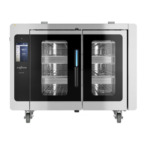 Alto-Shaam VMC-F3G Vector F Series Multi-Cook Oven Gas 3 Cooking Chambers Programmable Touch Screen Controls