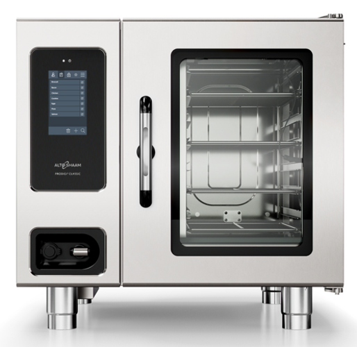 Alto-Shaam 6-10E CLASSIC Prodigi Classic Combi Oven Steamer Electric Boilerless Countertop 6 Half Size Pan Capacity