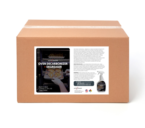 Alto-Shaam CE-48623 Oven Decarbonizer and Degreaser 1 case of 4 32 oz bottles with 4 spray wands