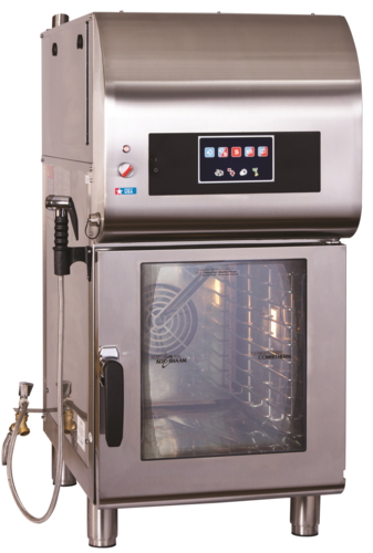 Alto-Shaam CTX4-10EVH Combitherm CombiOven Electric Countertop Ventless Hood 10 Pan Capacity ExpressTouch Control