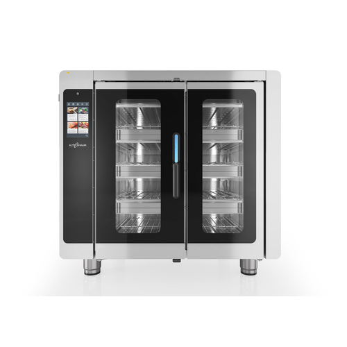 Alto-Shaam VMC-F4E Vector F Series Multi-Cook Oven Electric 4 Chamber Programmable Touch Screen USB Port Stainless Steel