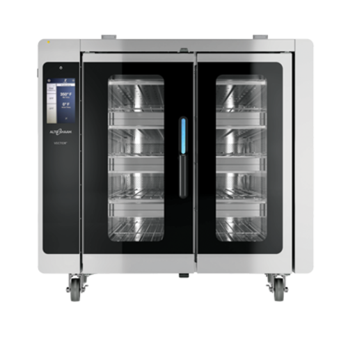 Alto-Shaam VMC-F4G Vector F Series Multi-Cook Oven Gas 4 Cooking Chambers Programmable Touch Screen Controls