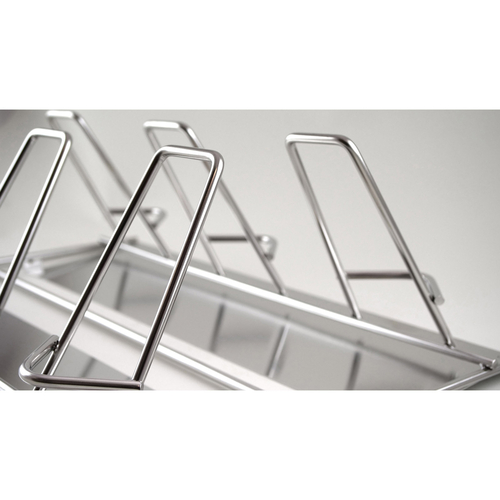 Alto-Shaam 5020829@TH/III Chicken Rack 6 Chicken Capacity Self Trussing Stainless Steel Fits Side Racks