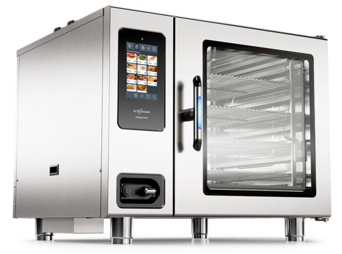 Alto-Shaam 7-20E PRO Prodigi Pro Combi Oven Steamer Electric Boiler Free Countertop Wi-Fi Enabled 7 Full Size Sheet