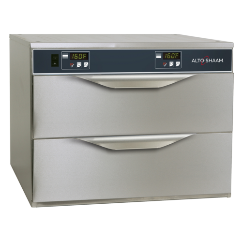 Alto-Shaam 500-2DI Halo Heat Warming Drawer Free Standing Two Drawer Digital Controls Stainless Steel EcoSmart