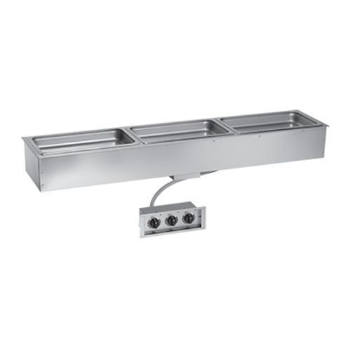 Alto-Shaam 300-HWIS/D6 Halo Heat Hot Food Well Unit Drop-In Electric 65-5/8W x 14-15/16D 3 Pan Capacity