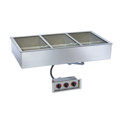 Alto-Shaam 300-HWI/D6 Halo Heat Hot Food Well Unit Drop-In Electric 40-7/8W x 23-3/16D 3 Pan Capacity