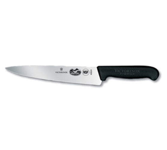 Victorinox 5.2003.22 Chef's Knife 9 inch blade 1-1/2 inch width black Fibrox Pro handle slip resistant NSF