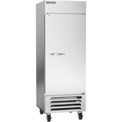 Beverage Air HBR27HC-1 Horizon Series Refrigerator Reach In One Section 25.97 Cu Ft Capacity Stainless Steel