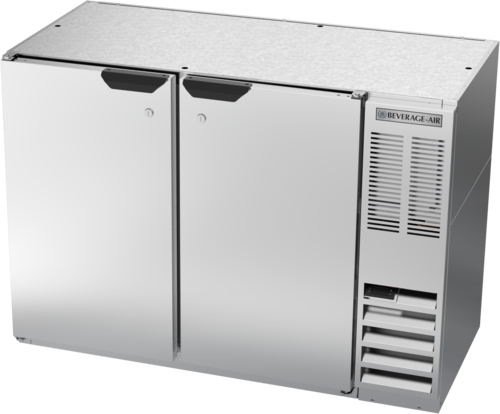 Beverage Air BB48HC1S Refrigerated Back Bar Storage Cabinet 48W Two Section 124 Cu Ft Stainless Steel