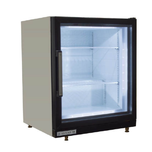 Beverage Air CF3HC-1-W Freezer Reach-In Display Countertop 23.7W 23.9D 29 cu ft Capacity Glass Door LED Lighting