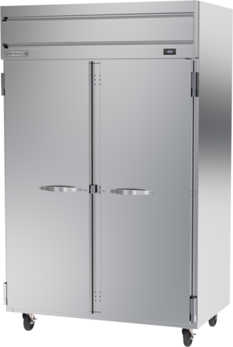 Beverage Air HFP2HC-1S Horizon Series Freezer Two Section 45.2 cu ft Stainless Steel Reach In with LED Lighting