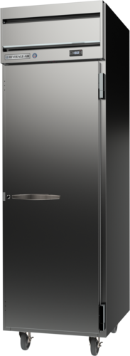 Beverage Air HFPS1HC-1S Horizon Series Freezer Reach In One Section 21 Cu Ft Stainless Steel LED Lighting