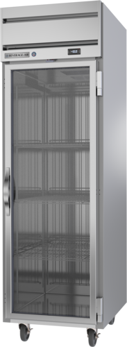 Beverage Air HFS1HC-1G Horizon Series Freezer Reach In One Section 21 Cu Ft Right Hand Glass Door