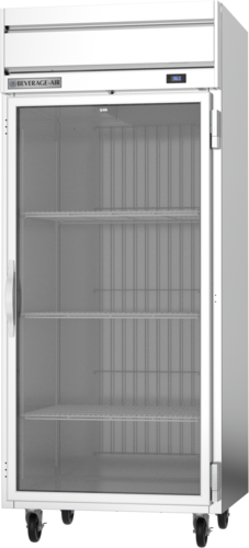 Beverage Air HRP1WHC-1G Horizon Series Refrigerator Reach In 30.76 cu ft One Wide Section Glass Door