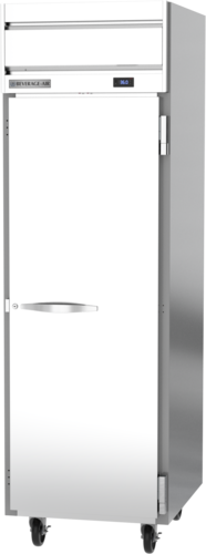 Beverage Air HRS1HC-1S Horizon Series Refrigerator Reach In One Section 21.17 Cu Ft Stainless Steel Interior