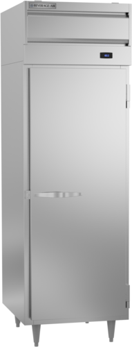 Beverage Air PH1-1S Warming Cabinet Reach In One Section 21 Cu Ft Full Height Door Cylinder Lock Silver Shelves