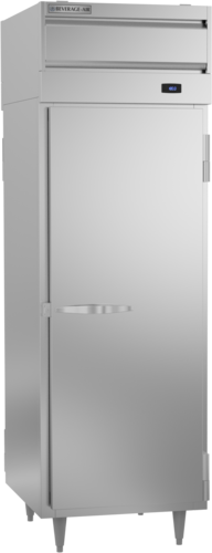 Beverage Air PH1-1S-PT Warming Cabinet Pass-Thru One-Section 21 Cu Ft Full Height Doors Cylinder Lock Stainless Steel