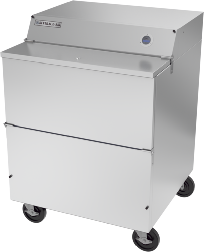 Beverage Air SMF34HC-1-S School Milk Cooler 34 Inch Forced Air 13.59 Cu Ft Stainless Steel Auto Defrost