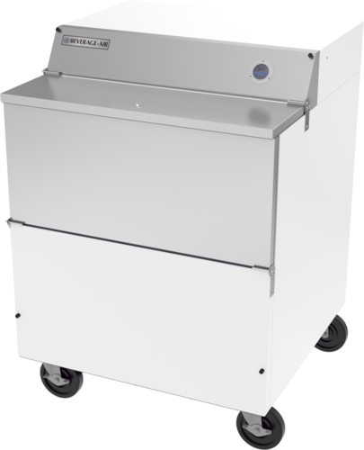 Beverage Air SMF34HC1W02 School Milk Cooler 34W Forced Air 1359 cu ft Auto Defrost White Exterior Made in USA