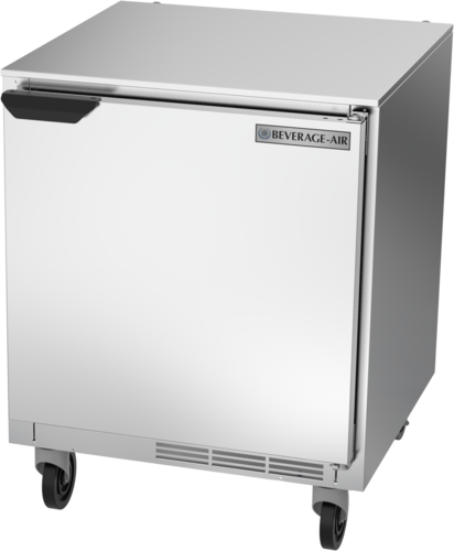 Beverage Air UCR27HC Undercounter Refrigerator 27 inch 5.25 cu ft Stainless Steel Made in USA