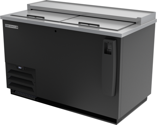 Beverage Air DW49HC-B-29 Frosty Brew Bottle Cooler Flat Top 50W x 26D x 33H 137 cu ft Self Contained Refrigeration