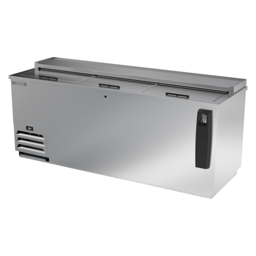 Beverage Air DW79HC-S Bottle Cooler Flat Top 80in Wide 24 cu ft Capacity Stainless Steel Design