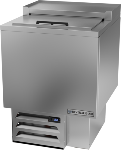 Beverage Air GF24HC-S Glass Froster Underbar Model 24 Inch Stainless Steel 4 Cu Ft Self Contained Refrigeration