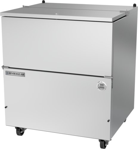 Beverage Air SM34HC-S School Milk Cooler Cold Wall 34W x 30D x 41H 12.73 cu ft Single Access Stainless Steel