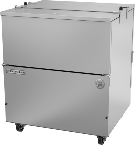 Beverage Air ST34HC-S School Milk Cooler Cold Wall Dual Access 12.37 cu ft Stainless Steel Made in USA