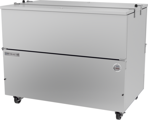 Beverage Air ST49HC-S School Milk Cooler Cold Wall Dual Access 49 Inch Stainless Steel 18.97 Cu Ft Capacity