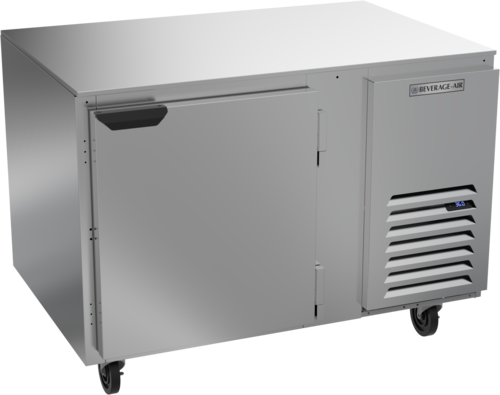 Beverage Air UCR46AHC Undercounter Side-Mount Refrigerator 46 inch 10.8 cu ft Stainless Steel Made in USA