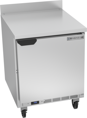Beverage Air WTF27AHC Worktop Freezer 27 inch One Section 5.87 cu ft Solid Door Stainless Steel