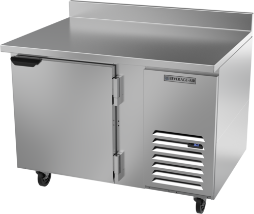 Beverage Air WTR46AHC Worktop Refrigerator 46 inch One Section 10.8 cu ft Solid Door Stainless Steel