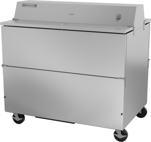 Beverage Air STF49HC-1-S School Milk Cooler 49W x 34D x 47H 20.55 cu ft Dual Access Stainless Steel