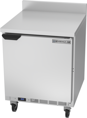 Beverage Air WTF27AHC-FIP Worktop Freezer 27 inch One Section 5.87 cu ft Solid Door Stainless Steel