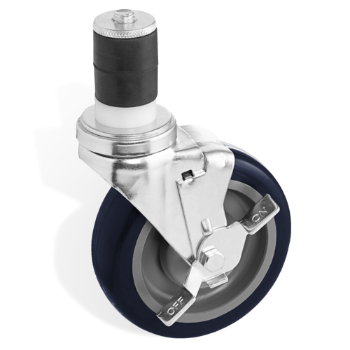 Steel Works SWPPPUPESC-5B Casters