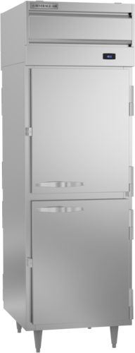 Beverage Air PH1-1HS-PT Warming Cabinet Pass-Thru One-Section 21 cu ft with 4 Doors and Digital Thermometer