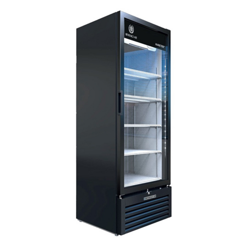 Beverage Air MT23-1B Marketeer Series Refrigerated Merchandiser One Section 19.2 Cu Ft Capacity Self Closing Door