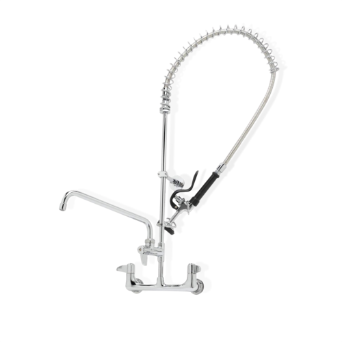 Steel Works SWPRS-W8-AF12LL Pre-Rinse Faucet Assembly, with Add On Faucet