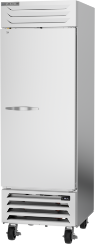 Beverage Air RB23HC-1S Vista Refrigerator Reach-In One-Section 23.32 Cu Ft Stainless Steel Front LED Lighting