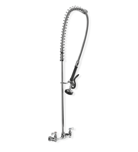 Steel Works SWPRS-W8LL Pre-Rinse Faucet Assembly